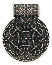 Birka Amulet Antique Silver